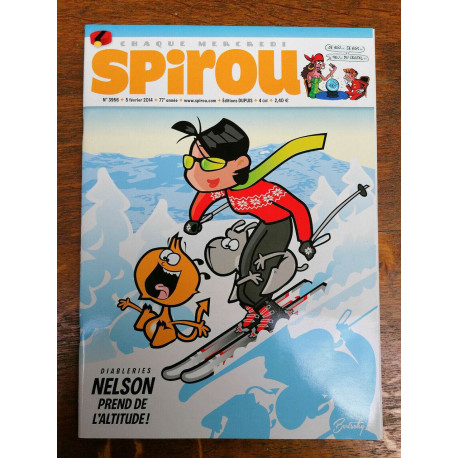 Spirou n3956 Nelson prend de laltitude