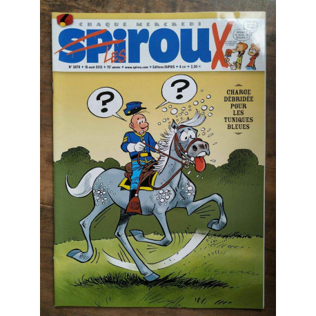 Spirou nº 3879 15 août 2012