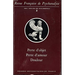 Revue Française de Psychanalyse Mars Avril 1986 - Tome L / 2 -...