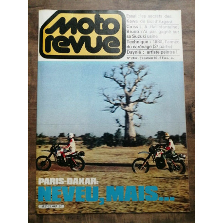 Moto Revue Nº 2447 31 Janvier 1980