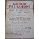 Cahiers des Saisons n25 Printemps julliard sp no