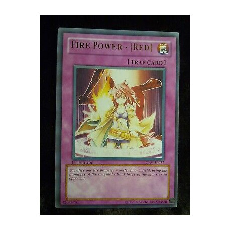 Fire Power - RED CRV-JP052 Yu-Gi-Oh