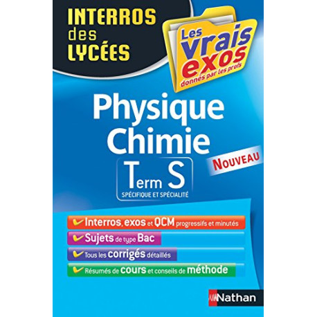 Interros des Lycées Physique - Chimie Term S