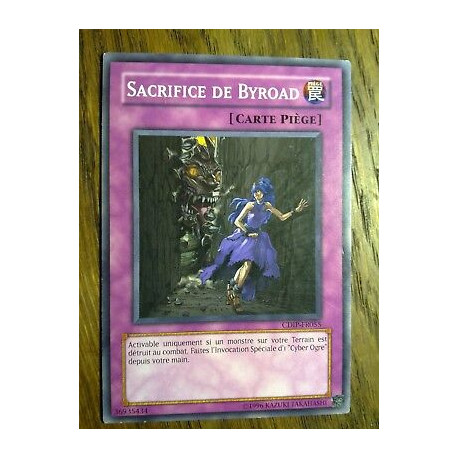 Sacrifice de Byroad CDIP-FR055 Yu-Gi-Oh