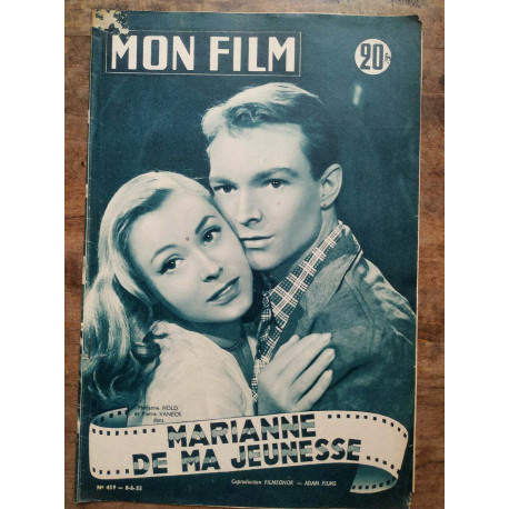 Mon Film N459 - Marianne de ma jeunesse 8-6-55