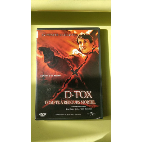 DVD - D-Tox (Compte à rebours Mortel) - (Sylvester Stallone)