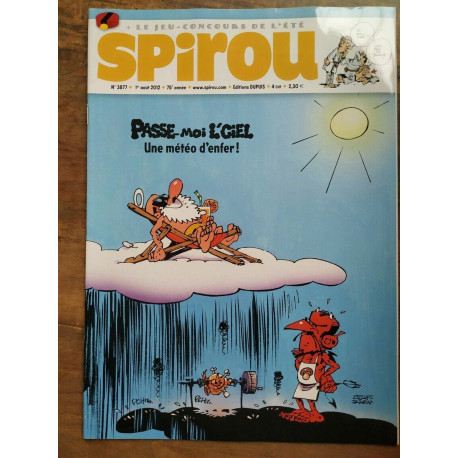 Spirou nº 3877 1 août 2012