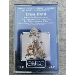 Franz Danzi The Complete Flute Concertos Cassette Orfeo M 003812 H