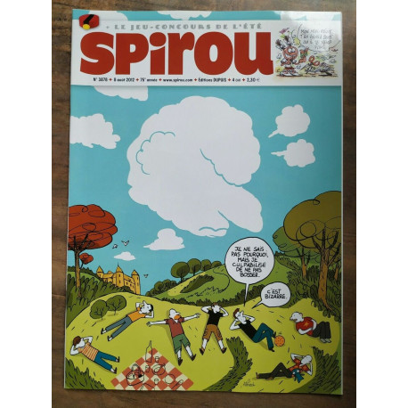 Spirou nº 3878 8 août 2012