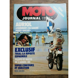 Moto Journal Nº 493 28 Janvier 1981