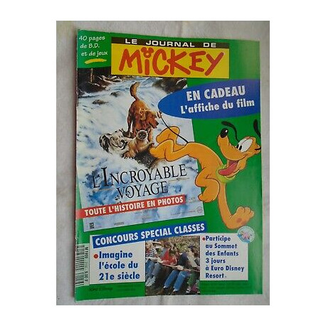 Le Journal de Mickey hebdomadaire N 2156