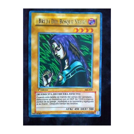 Bruja del Bosque Negro SKE-020 Yu-Gi-Oh