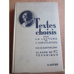 barthélémytextes choisies pour la lecture et l'explication classe...