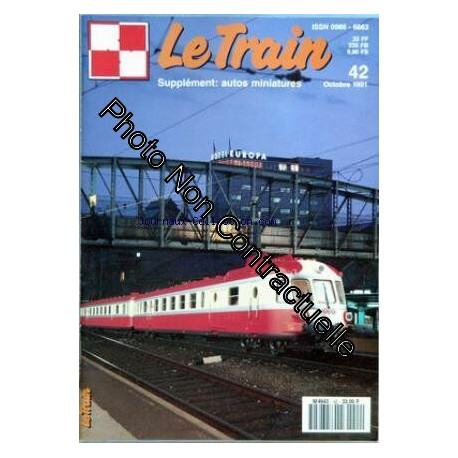 TRAIN (LE) [No 42] du 01/10/1991 - PETHERICK UNE GARE E...