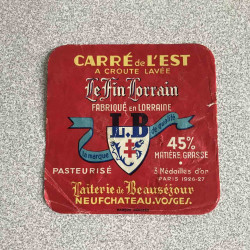 Carré de l'est a croute lavée Le Fin Lorrain