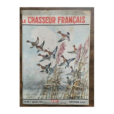 Le Chasseur Français Nº 787 Septembre 1962