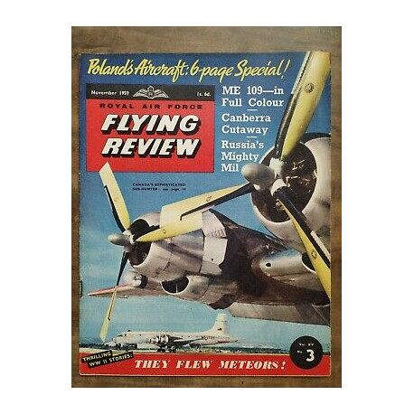 Royal Air Force Flying Review vol xv Nº 3 November 1959