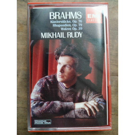 Mikhail Rudy - Brahms Cassette Audio-K7