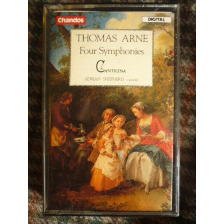 Thomas Arne Four Symphonies-Cantilena Adrian Shepherd Chandos ABTD...