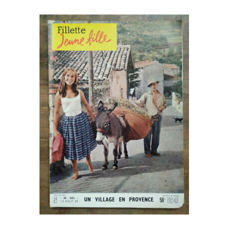 Fillette jeune fille n682 13 Août 1959