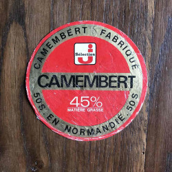 Camembert FABRIQUE EN NORMANDIE 50S