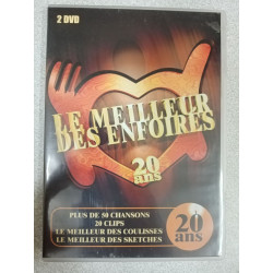 DVD musique - Le meilleur des enfoirés - 20 ans - 2 DVD