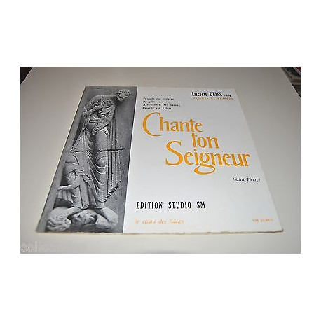 Vinyle 12 30cm CHANTE TON SEIGNEUR Hymnes et Prières SM 33-89