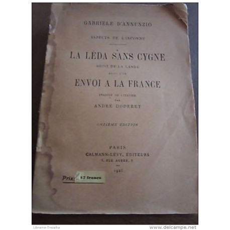 La Léda sans Cygne Un Envoi à la France