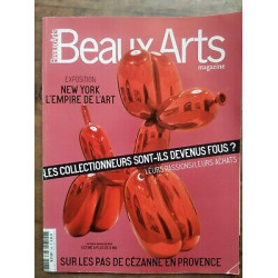 Beaux Arts Magazine Août 2006 Exposition New York L'Empire de l'art