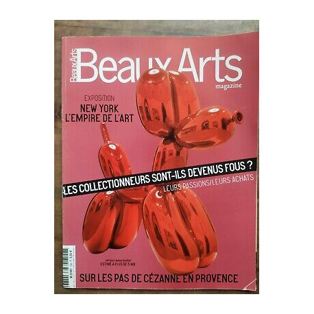 Beaux Arts Magazine Août 2006 Exposition New York L'Empire de l'art