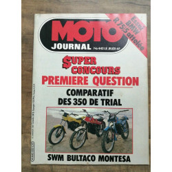 Moto Journal Nº 442 10 Janvier 1980