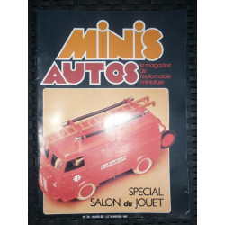 Minis Autos n76 Spécial Salon du jouet Mars 1982