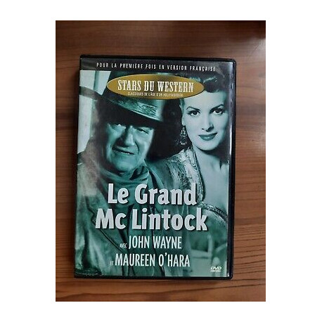 DVD - Le Grand McLintock - Film avec John Wayne Maureen O'Hara