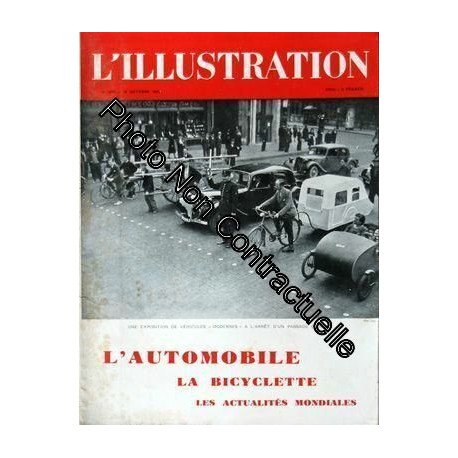 Illustration (L') N° 5093 Du 19/10/1940 - L'automobile - La...