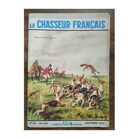 Le Chasseur Français Nº 760 Juin 1960