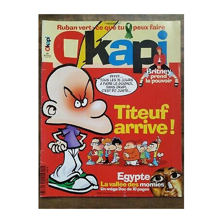 Okapi Nº668 Titeuf arrive Février 2000