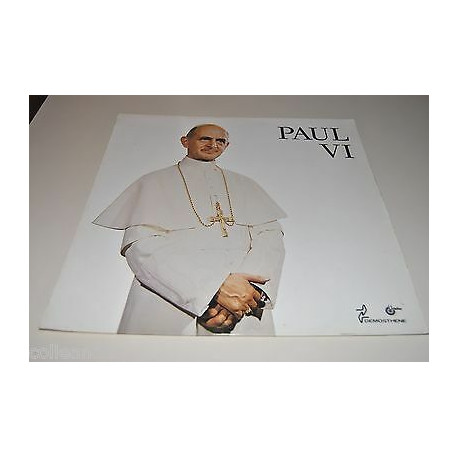 Vinyle 12 30cm PAUL VI SA VIE SON OEUVRE POUR LE MONDE Unidisc...