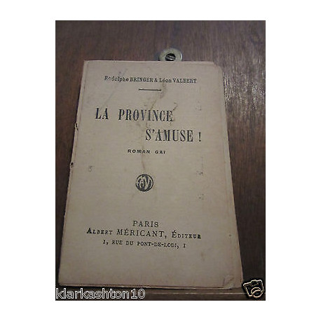 Léon valbert la Province s'amuse Albert