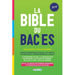 La bible du bac ES 2019