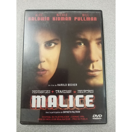 Dvd - Malice (Nicole Kidman)