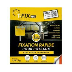 T-Fix Max - Fixation pour poteaux sans béton