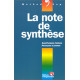 La note de synthèse