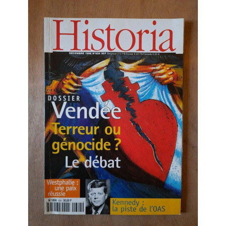 Historia Nº 624 Vendée Terreur ou génocide Le débat Décembre 1998