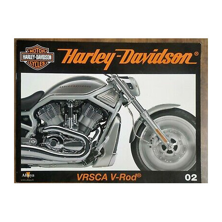 harley davidson Motorcycle Nº 02 altaya 2012