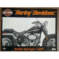 harley davidson Motorcycle Nº 54 altaya 2012