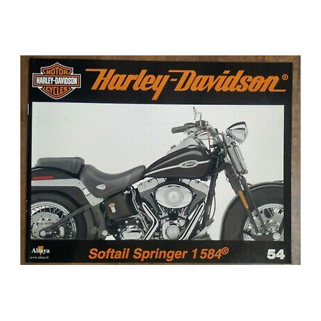 harley davidson Motorcycle Nº 54 altaya 2012