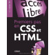 Premiers pas en CSS et HTML