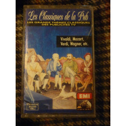 Les Classique de la Pub Vivaldi Mozart... Cassette Audio-K7 EMI...