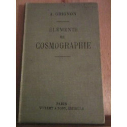 a grignon éléments de cosmographie Vuibert