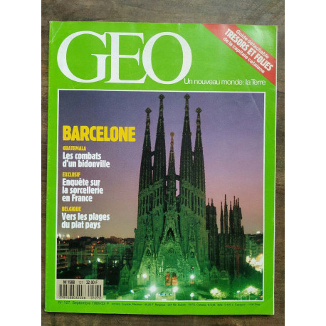 Magazine GEO n127 Septembre 1989